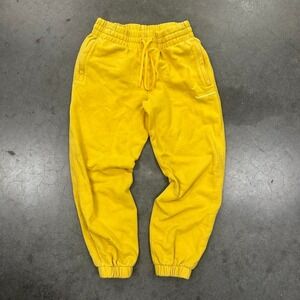Adidas x Pharell collab Yellow Heavyweight Human Race sweatpants